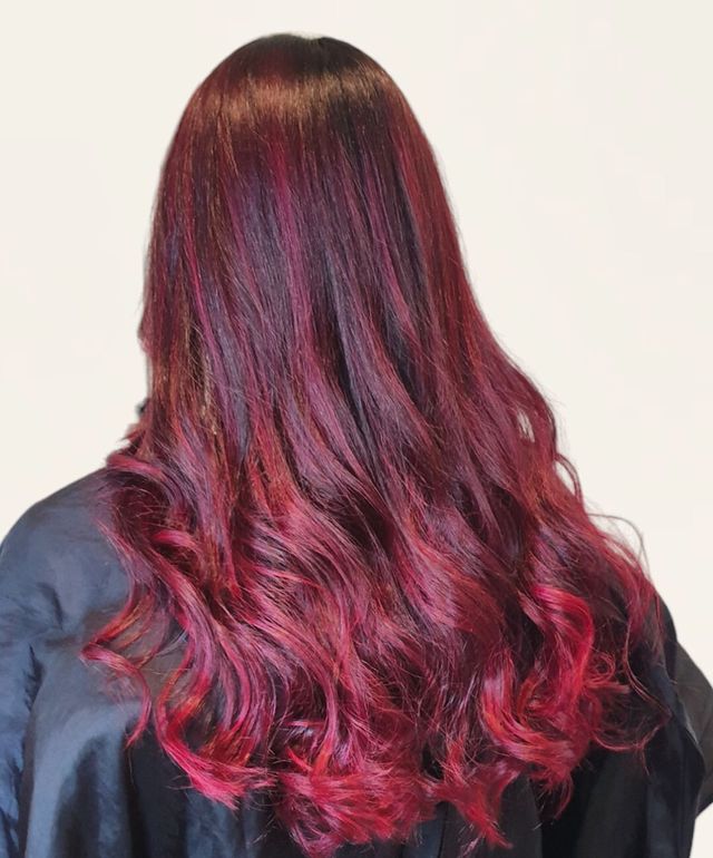 red hair